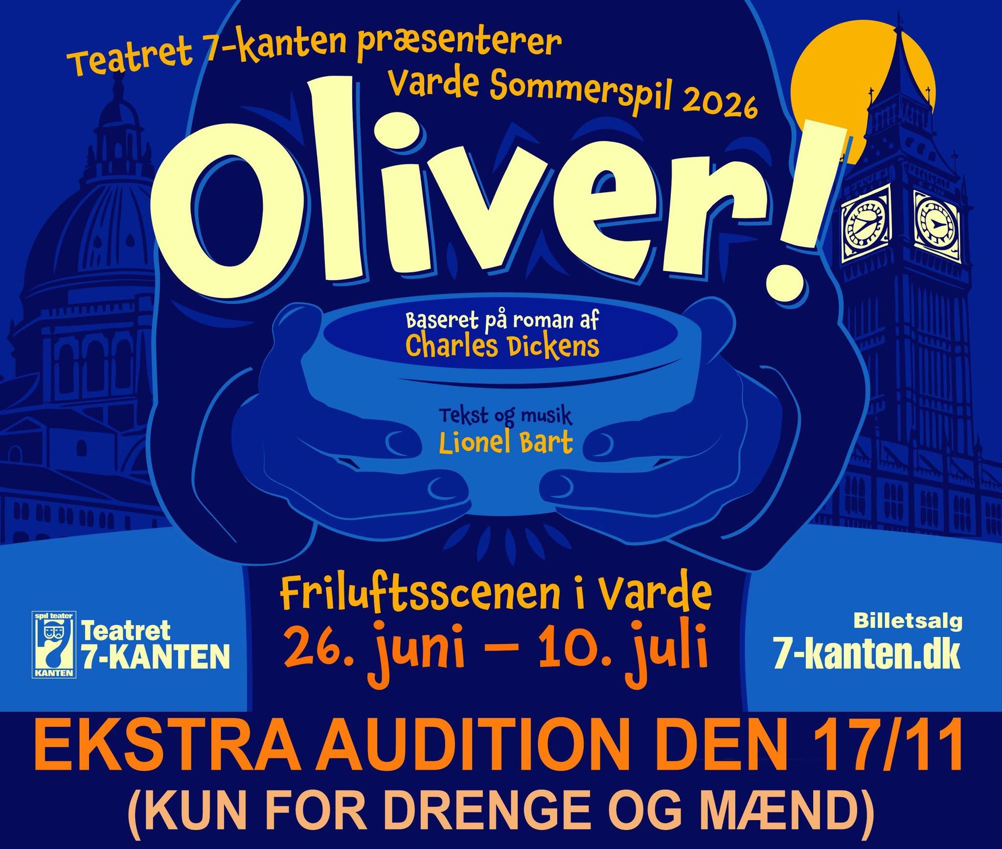 Ekstra audition til OLIVER!