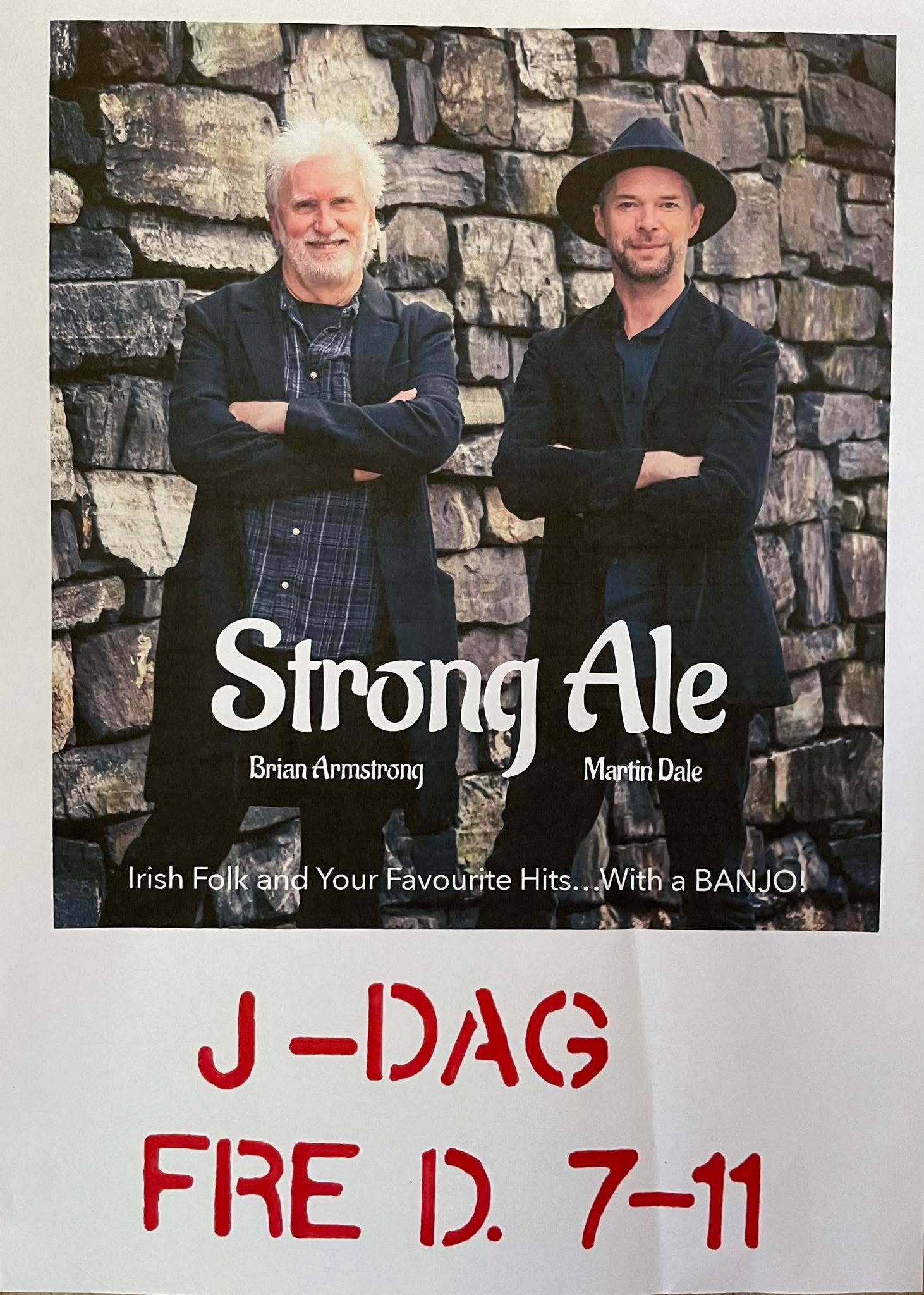 J-dag med live musik fredag