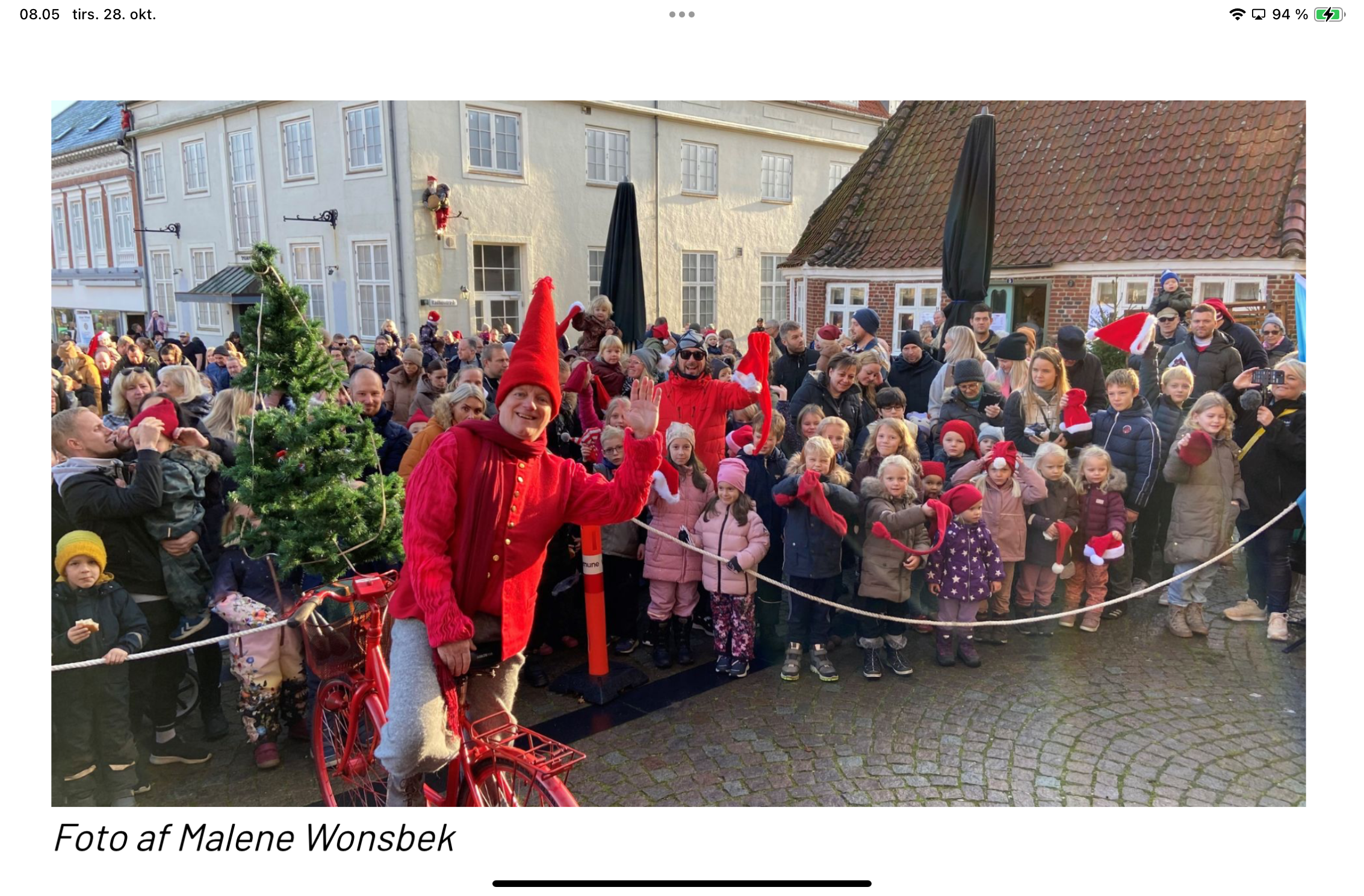 Væk julemanden i Varde