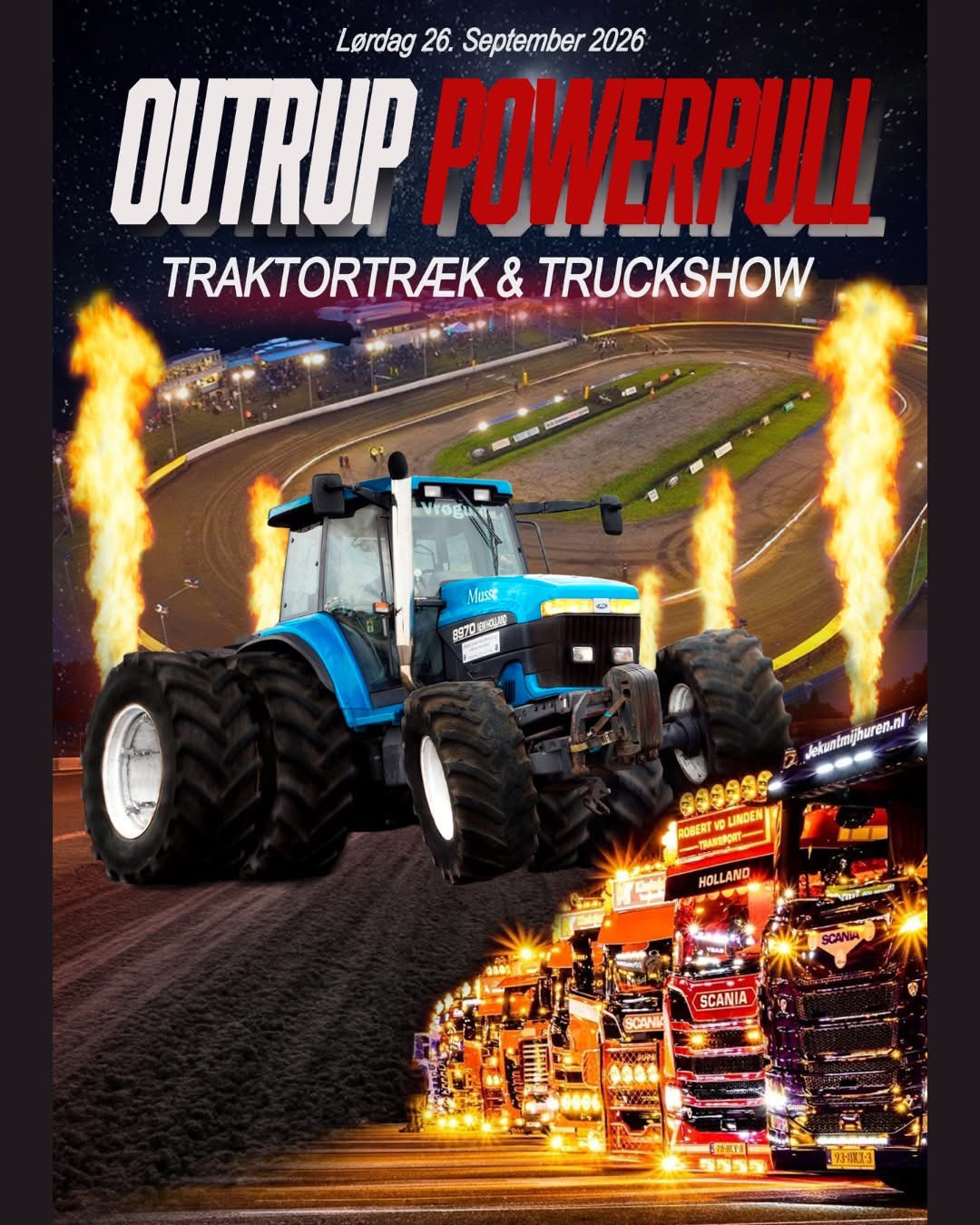 Traktortræk og truckshow vender tilbage