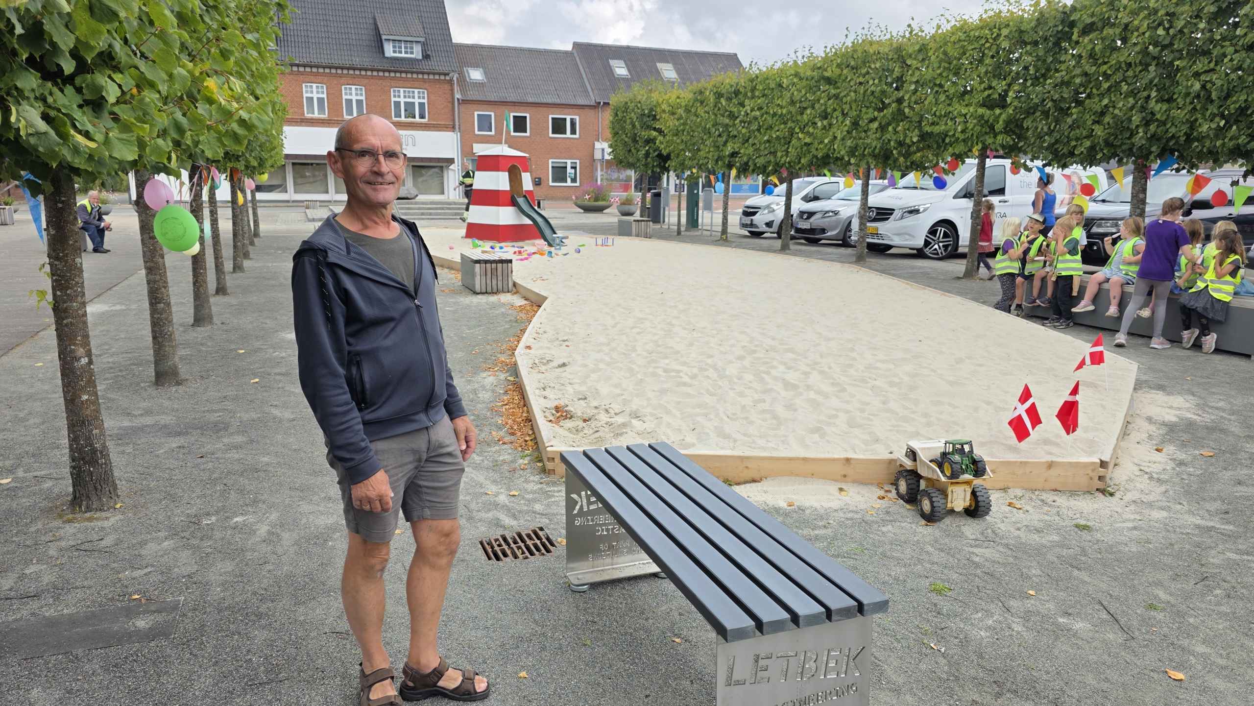 Billeder fra festlig indvielse af Tistrup By-Strand