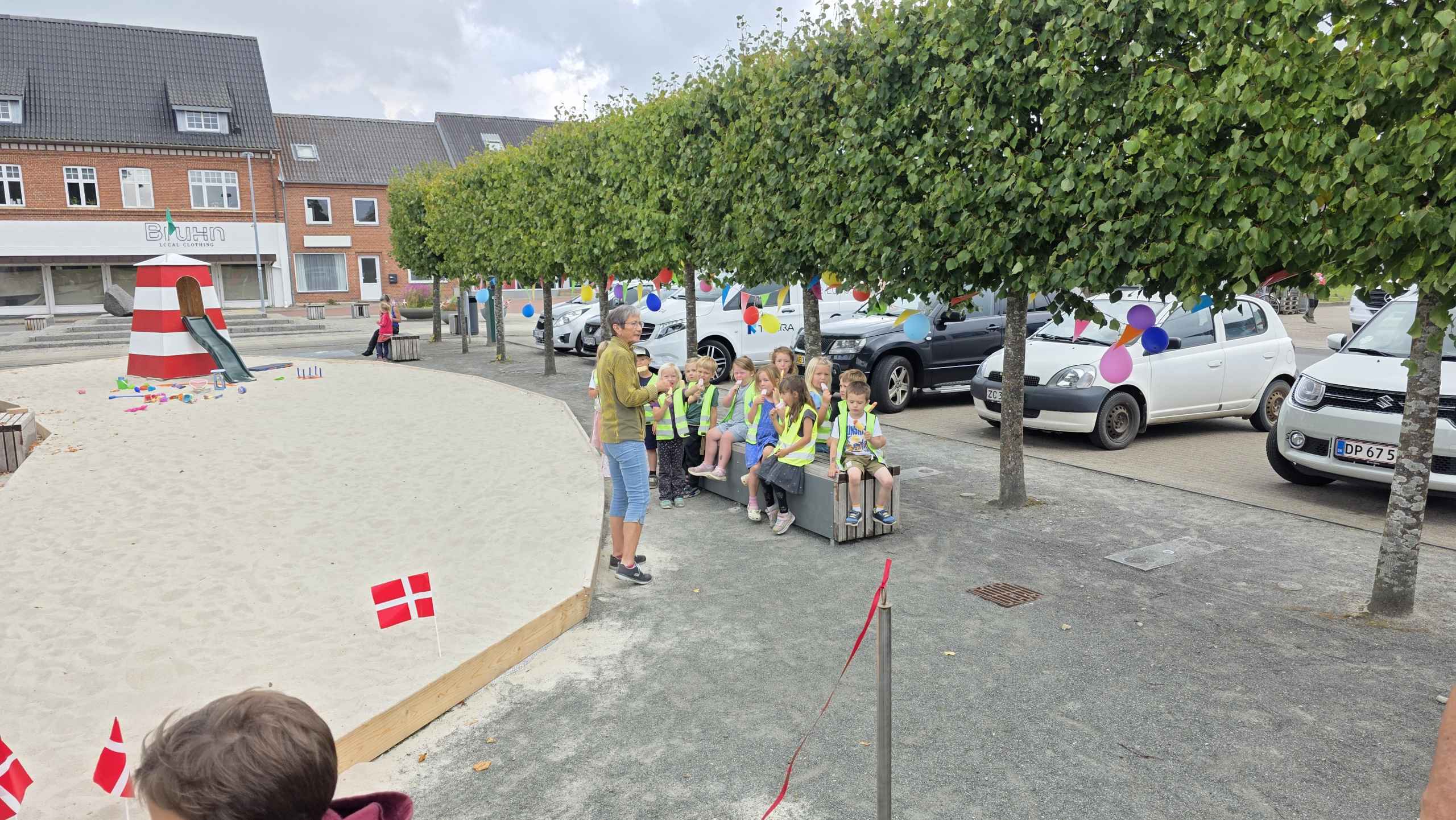 Billeder fra festlig indvielse af Tistrup By-Strand