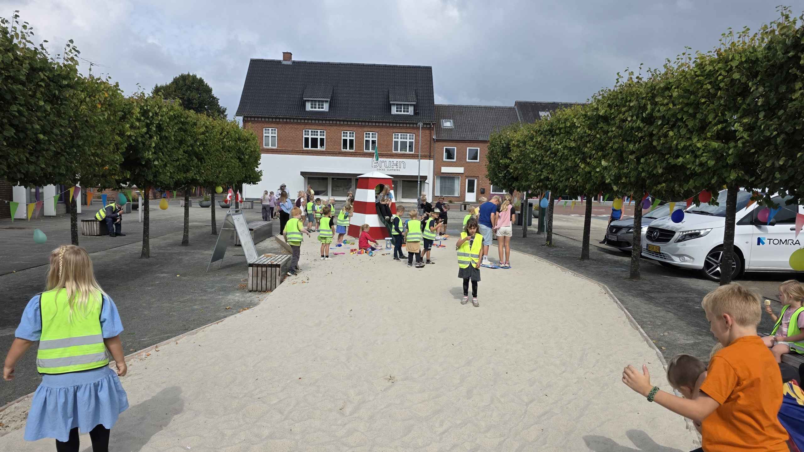 Billeder fra festlig indvielse af Tistrup By-Strand
