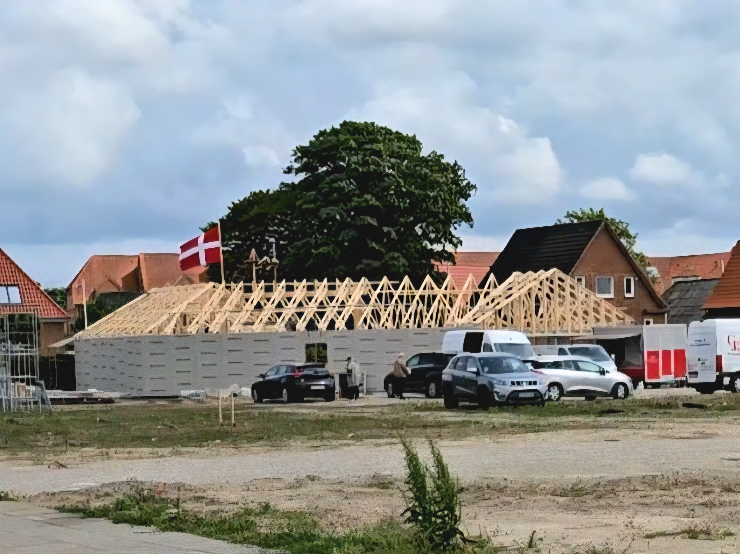 var der rejsegilde på Ahornparken i Ølgod.