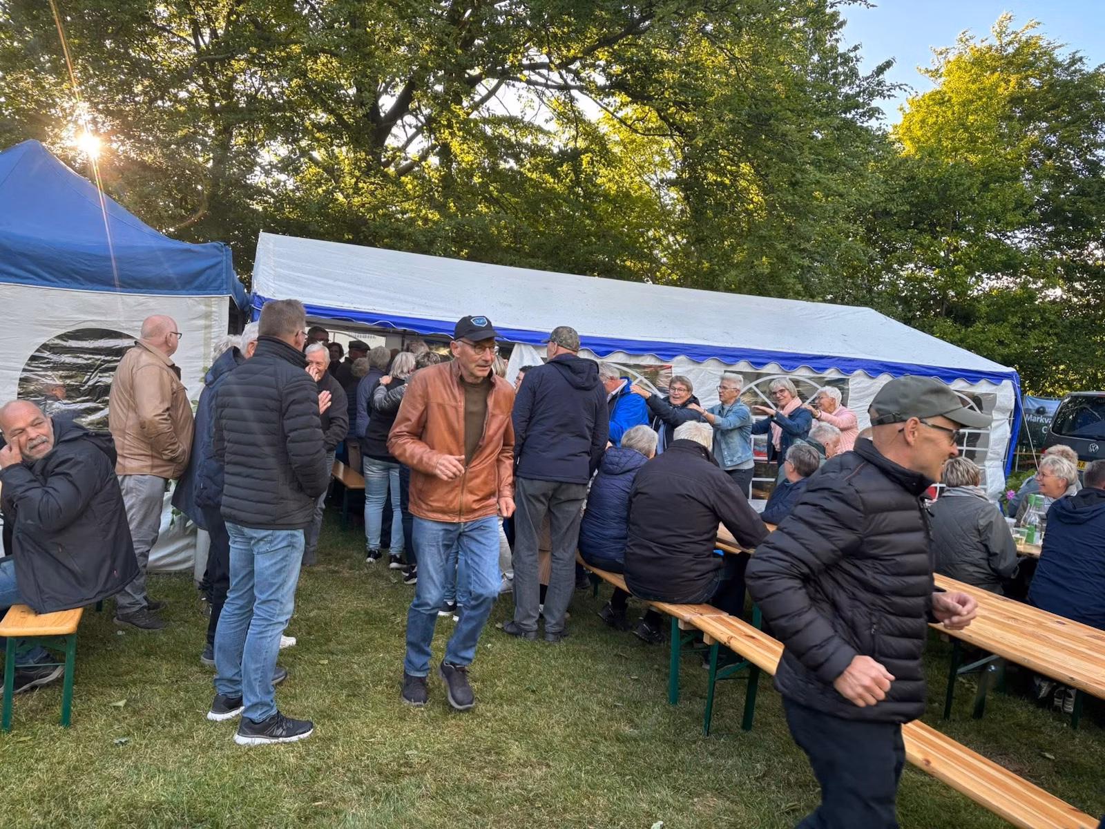 Festlig aften i anlægget