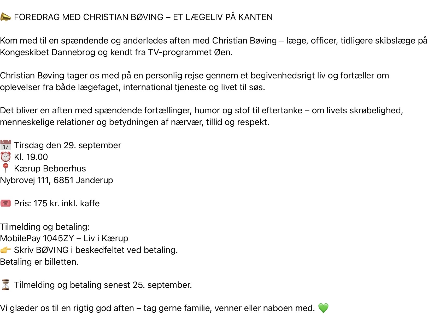 Lægeliv mellem eventyr og alvor