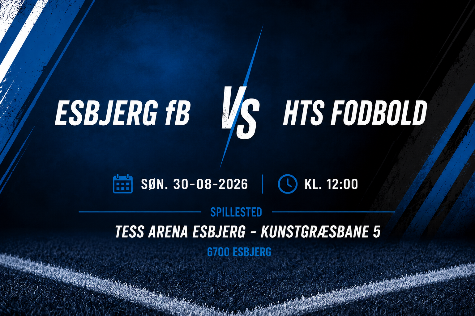 Esbjerg fB møder HTS Fodbold serie 1